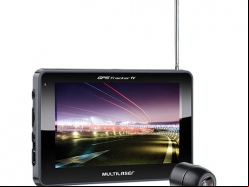 GPS AUTOMOTIVO TRACKER III COM TV DIGITAL E CÂMERA DE RÉ