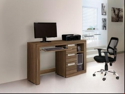 MESA PARA COMPUTADOR VALENTINA - ÉBANO TOQUE